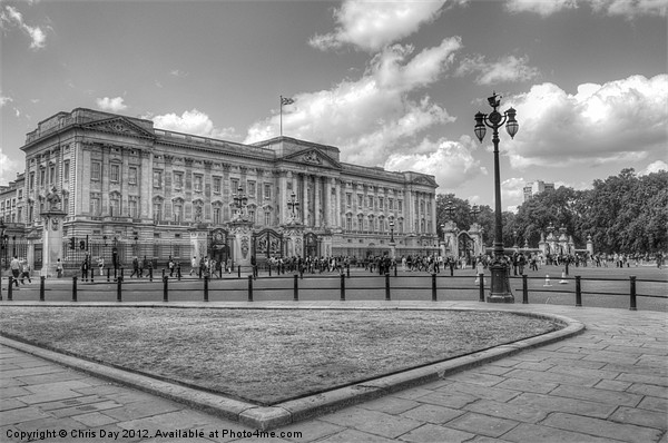 Buckingham Palace Picture Board by Chris Day