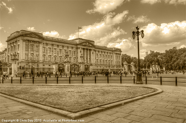 Buckingham Palace Picture Board by Chris Day