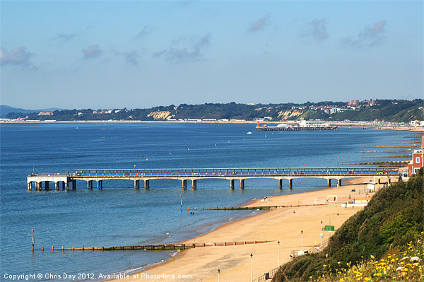 Poole Bay Picture Board by Chris Day