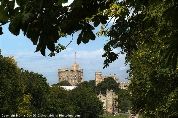 Windsor Castle Picture Board by Chris Day