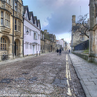 Buy canvas prints of Merton Street Oxford by Chris Day