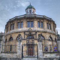 Buy canvas prints of Sheldonian Theatre Oxford by Chris Day
