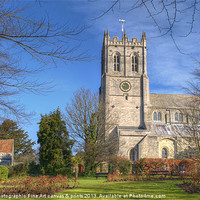 Buy canvas prints of Christchurch Priory by Chris Day