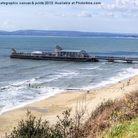 Buy canvas prints of Bournemouth Pier by Chris Day