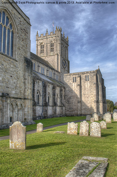 Christchurch Priory Picture Board by Chris Day