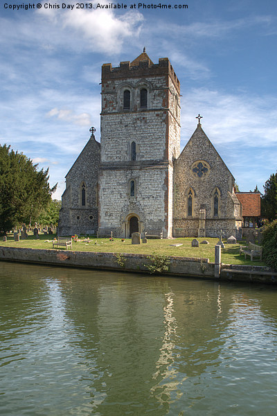 Bisham Church Picture Board by Chris Day