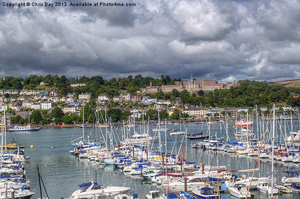 Majestic Dartmouth A Historic Port of Unique Charm Picture Board by Chris Day