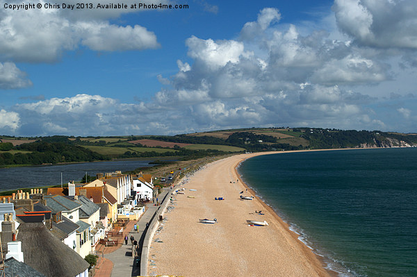 Slapton Sands Picture Board by Chris Day