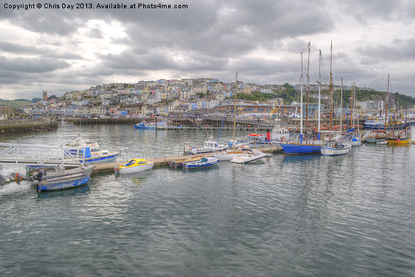 Brixham Picture Board by Chris Day
