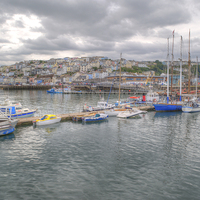 Buy canvas prints of Brixham by Chris Day