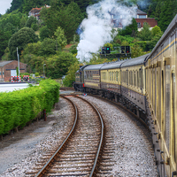 Buy canvas prints of Paignton to Dartmouth Railway by Chris Day