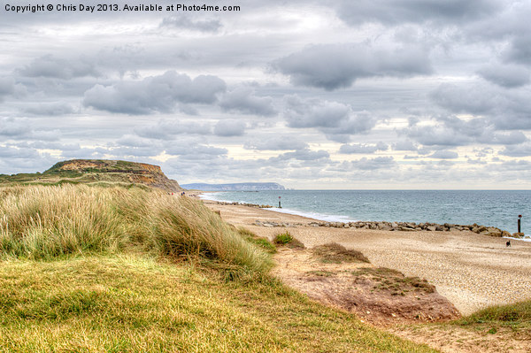 Hengistbury Head Picture Board by Chris Day