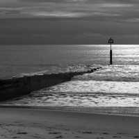 Buy canvas prints of The Groyne by Chris Day