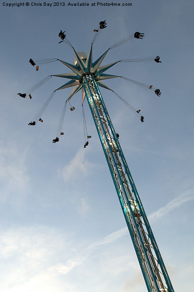 Winter Wonderland Star Flyer Picture Board by Chris Day