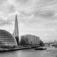 Buy canvas prints of The Shard and London Skyline by Chris Day