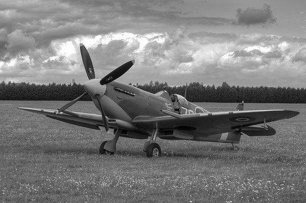 Spitfire Mk IXB MH434 Picture Board by Chris Day