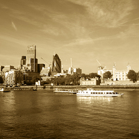 Buy canvas prints of City of London Skyline by Chris Day