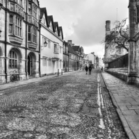 Buy canvas prints of Merton Street Oxford by Chris Day
