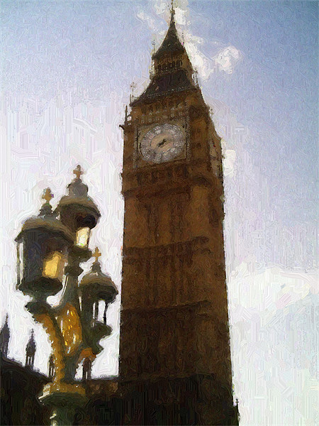 Big Ben Picture Board by Chris Day
