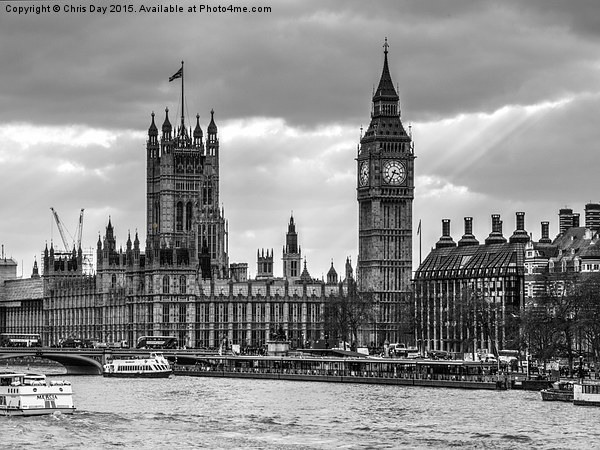  Houses of Parliament Picture Board by Chris Day