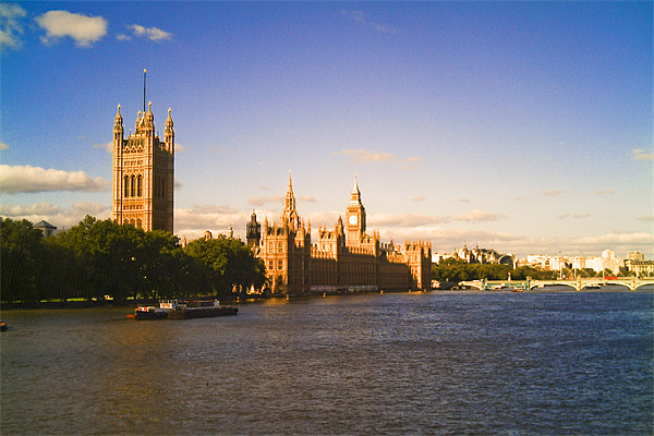 Houses of Parliament Picture Board by Chris Day