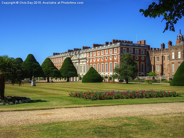 Hampton Court Palace Picture Board by Chris Day