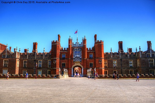 Hampton Court Picture Board by Chris Day