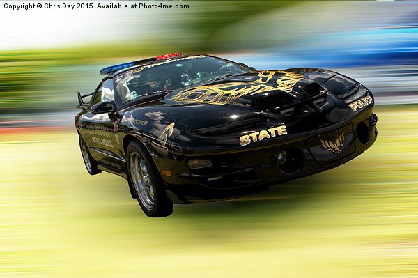 Pontiac Firebird Trans AM Picture Board by Chris Day