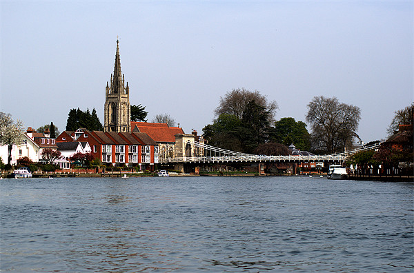 Marlow Buckinghamshire Picture Board by Chris Day