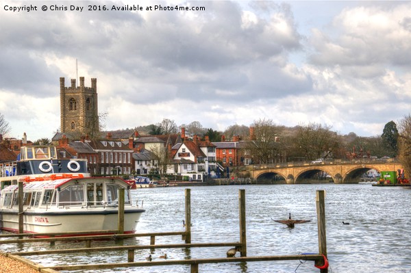 Henley-on-Thames Picture Board by Chris Day