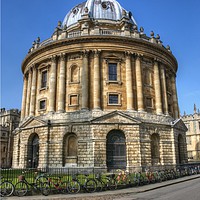 Buy canvas prints of The Radcliffe Camera Oxford by Chris Day