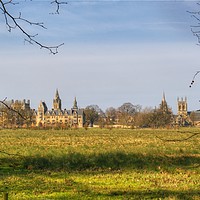 Buy canvas prints of Oxford Skyline by Chris Day