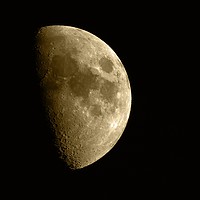 Buy canvas prints of The Moon by Chris Day