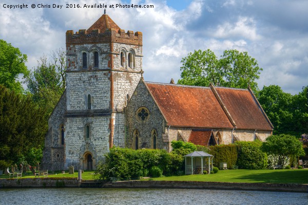 Bisham Church Picture Board by Chris Day