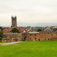Buy canvas prints of Ludlow Castle by Chris Day