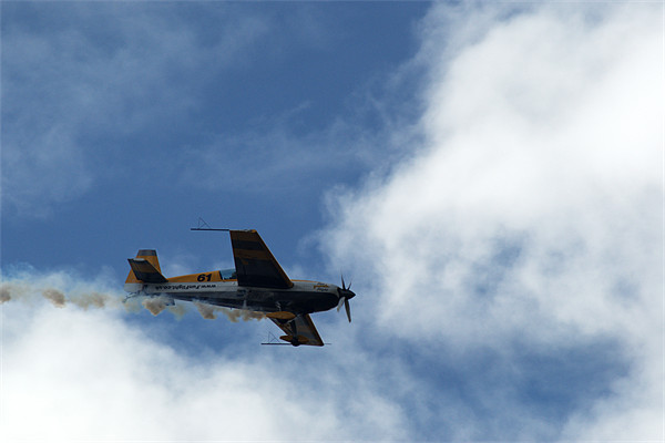 Extra 300 aerobatic plane Picture Board by Chris Day