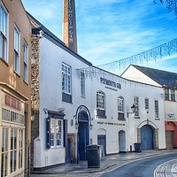 Buy canvas prints of Plymouth Gin Distillery by Chris Day