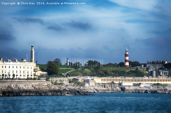 Plymouth Hoe and seafront  Picture Board by Chris Day