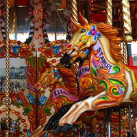 Buy canvas prints of Carousel by Chris Day