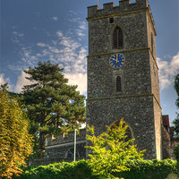 Buy canvas prints of St Mary's Church Hayes Middlesex by Chris Day