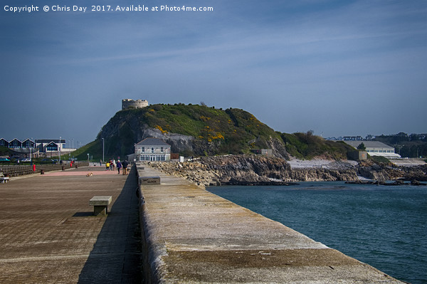 Mount Batten Plymouth Picture Board by Chris Day
