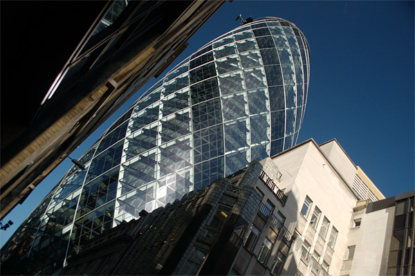 The London Gherkin Picture Board by Chris Day