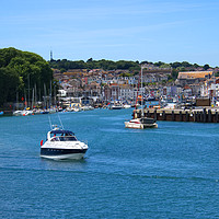 Buy canvas prints of Weymouth Harbour by Chris Day