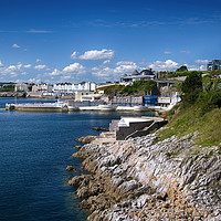 Buy canvas prints of Plymouth Foreshore by Chris Day