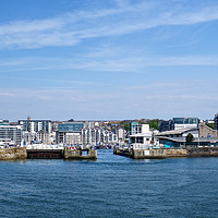 Buy canvas prints of Sutton Harbour Plymouth  by Chris Day