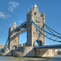 Buy canvas prints of Tower Bridge 5 by Chris Day