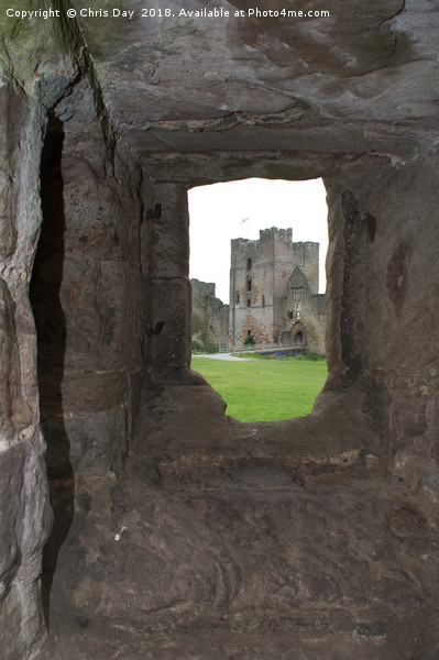 Ludlow Castle Picture Board by Chris Day