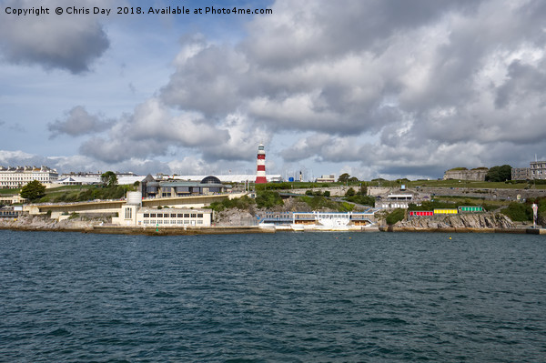 Plymouth Hoe  Picture Board by Chris Day