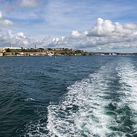Buy canvas prints of Boat Trip on Plymouth Sound by Chris Day