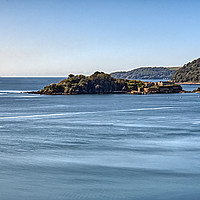 Buy canvas prints of Drakes Island Plymouth by Chris Day
